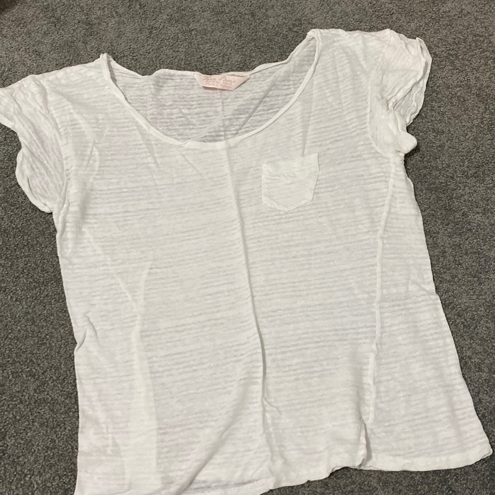 Zara White T-shirt, size M